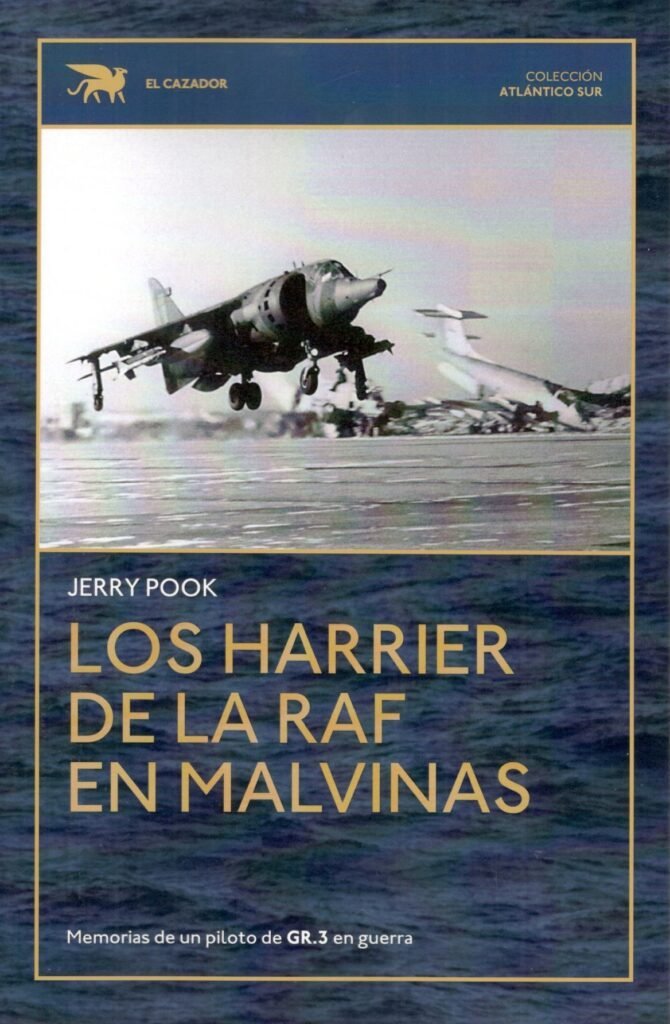 Tapa de Los Harrier de la RAF en Malvinas